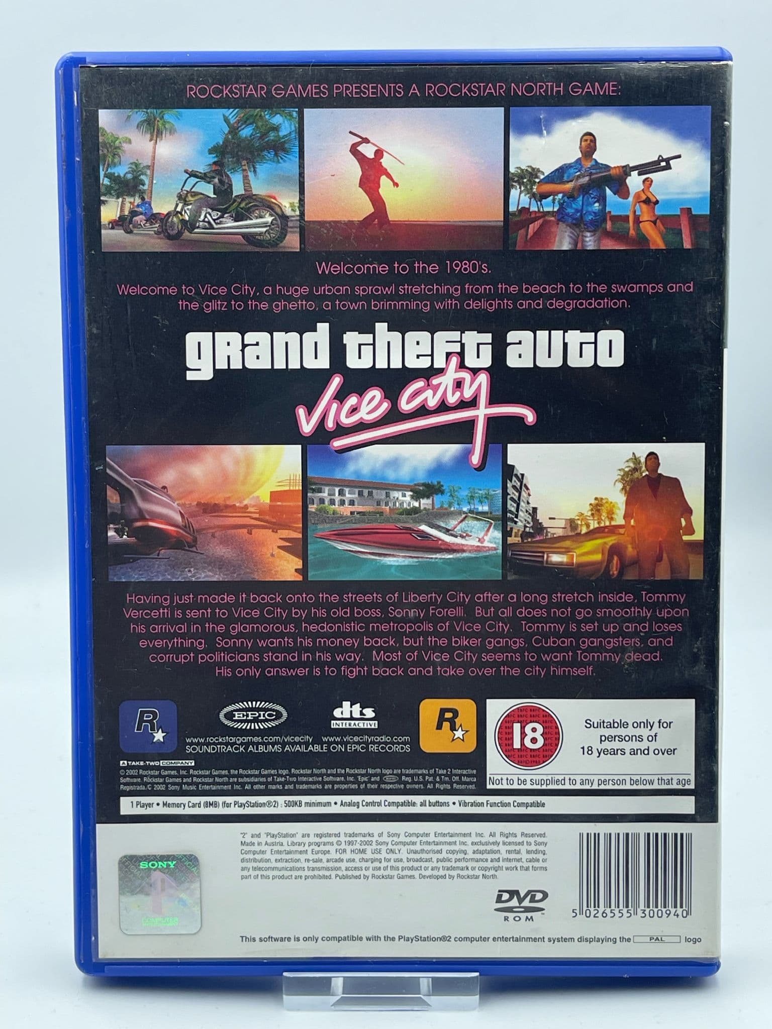 Grand Theft Auto Vice City PS2